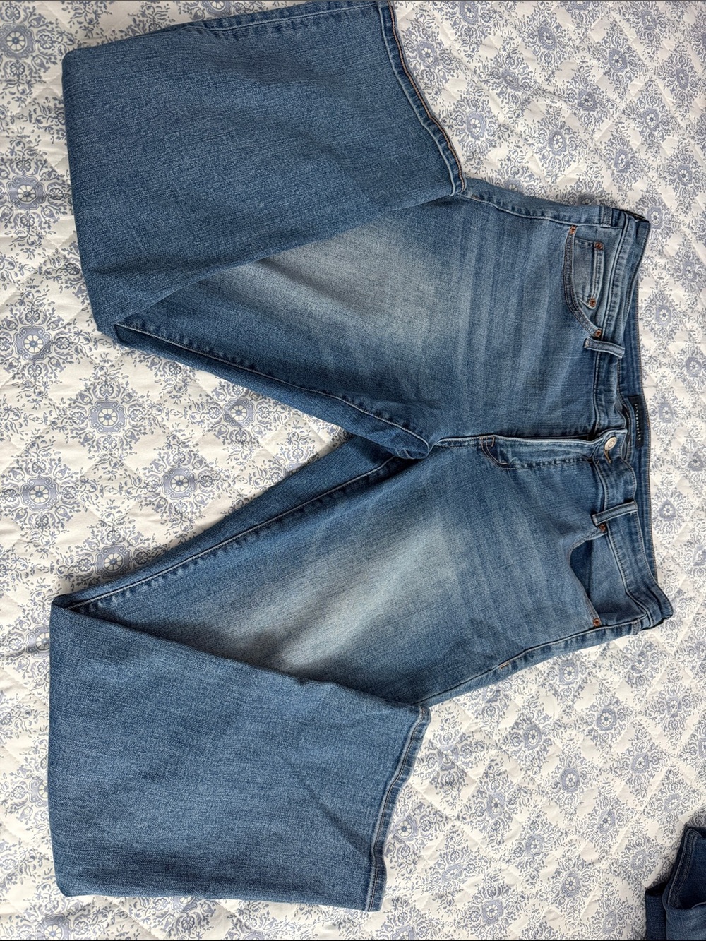 Aeropostale Women's Mid Blue Flare Jeans